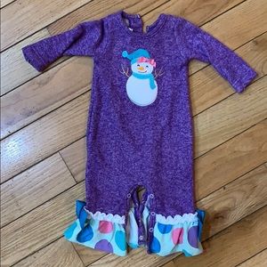 EUCC Ricrac & Ruffle Romper